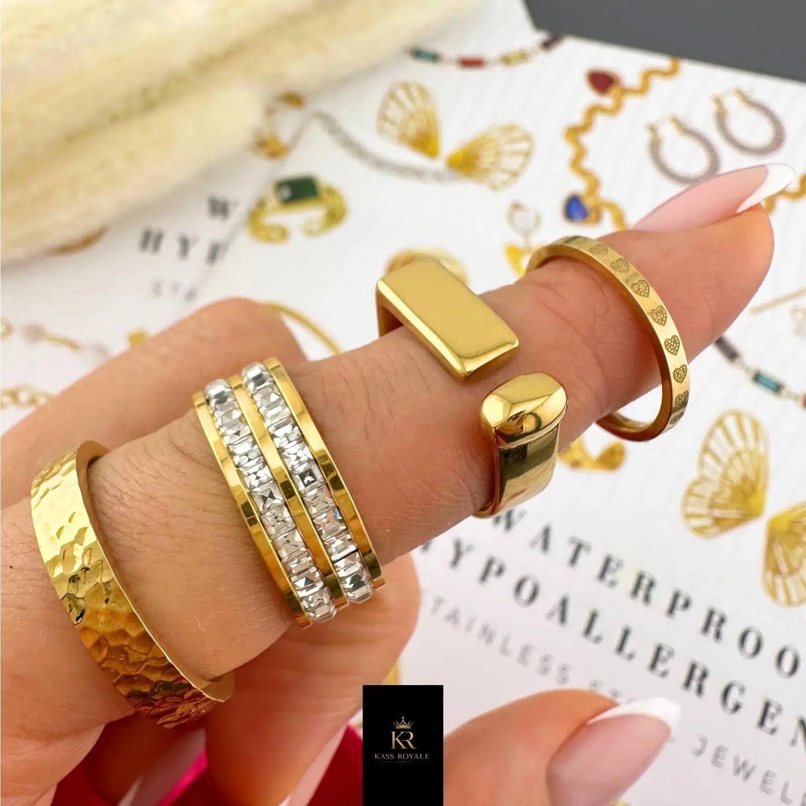 Anel Épure — Banho de Ouro 18K Kass Royale