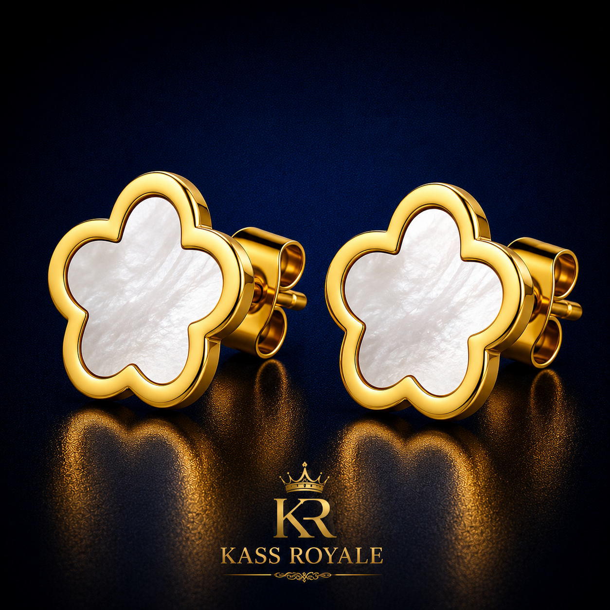 Brincos Bouquet — Banho de Ouro 18K