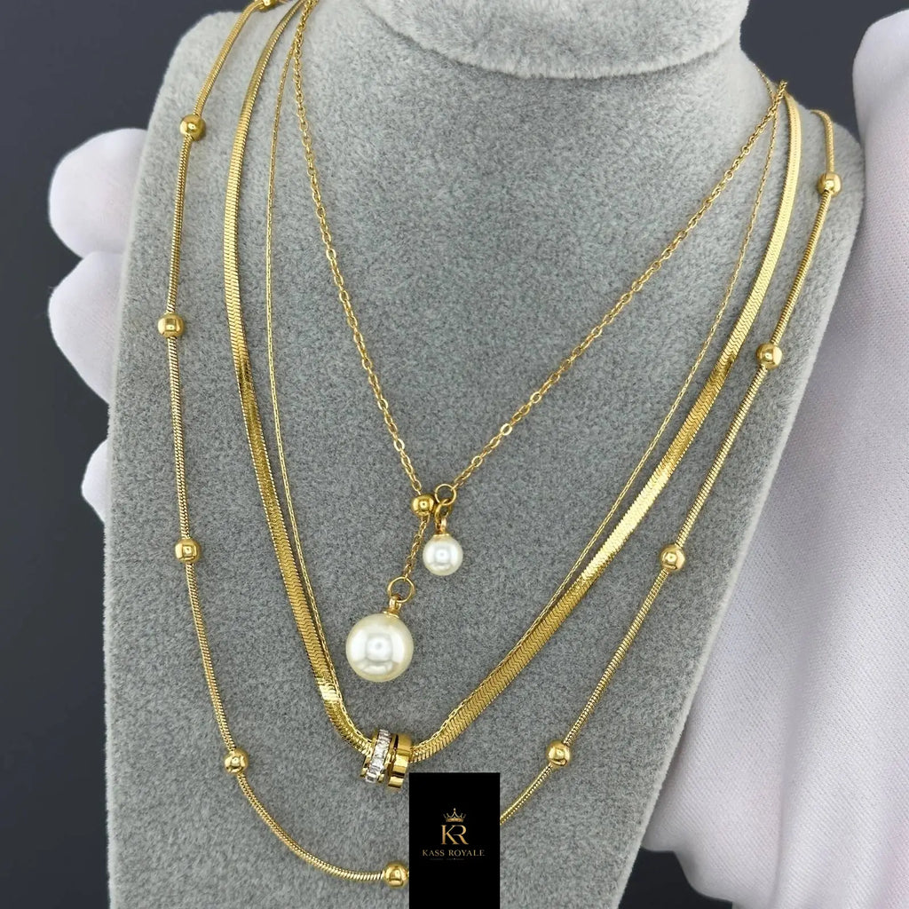 Colar Iconique — Banho de Ouro 18K Kass Royale