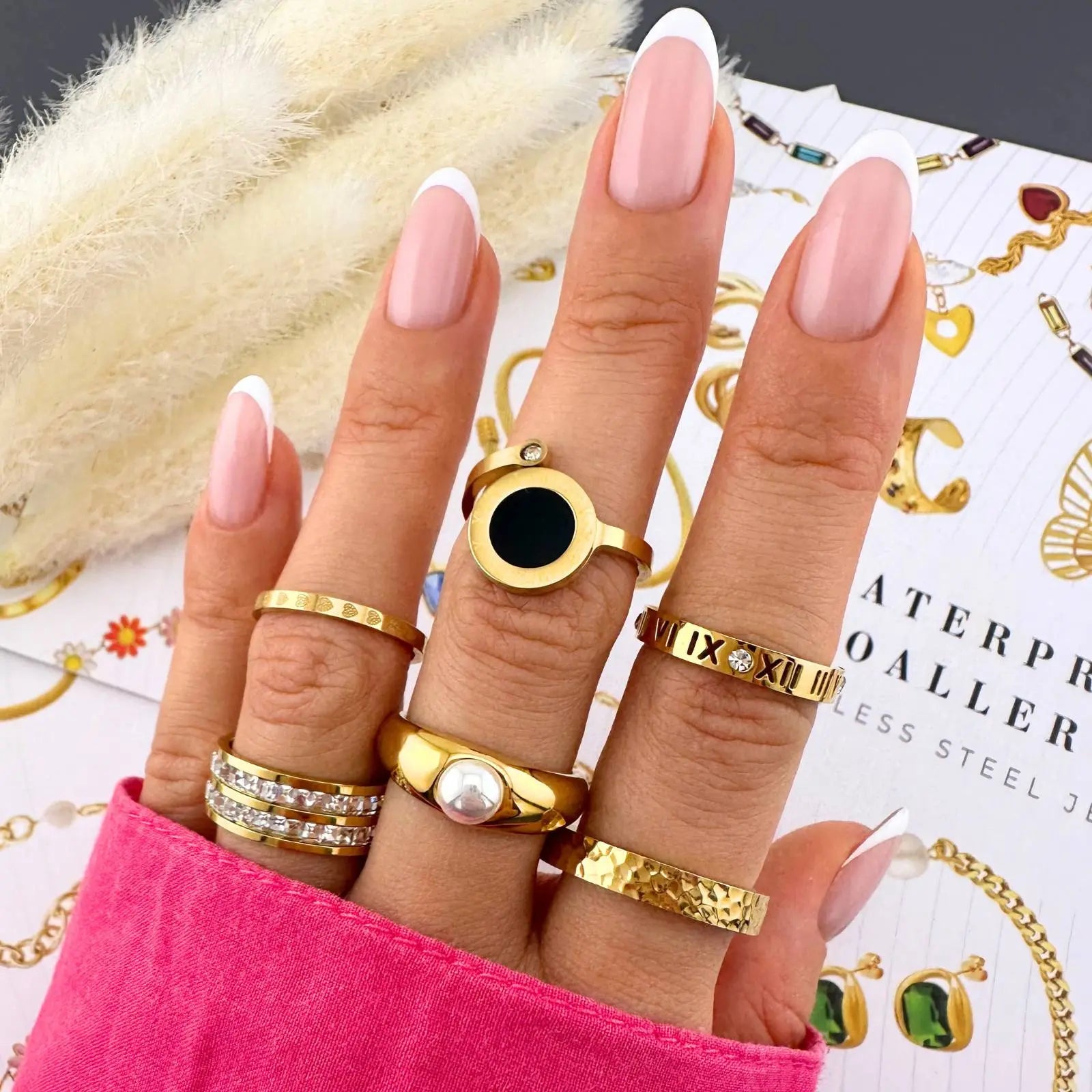 Anel Signature — Banho de Ouro 18K Kass Royale