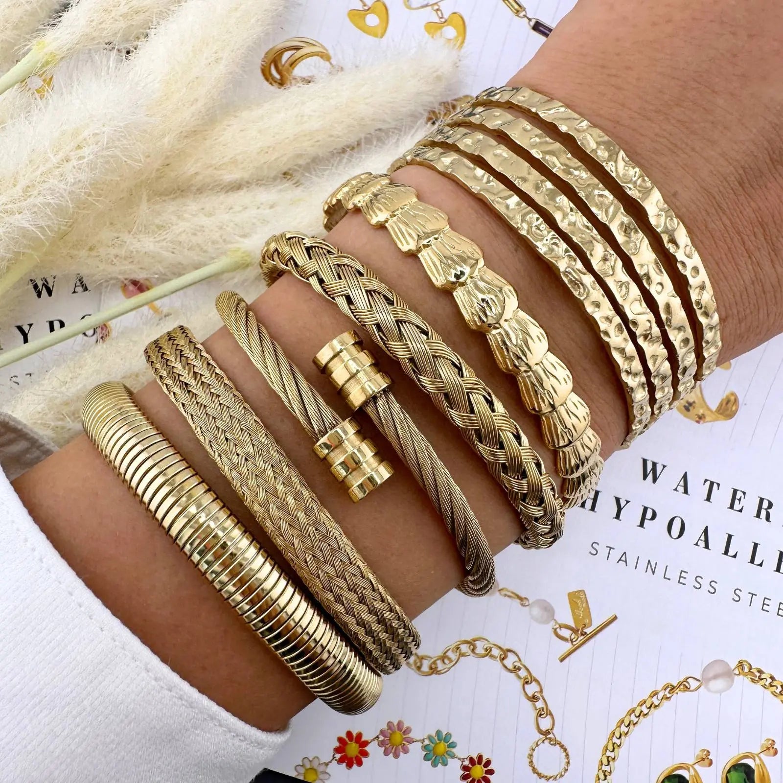 Pulseira Fil d'Or — Banho de Ouro 18K Kass Royale