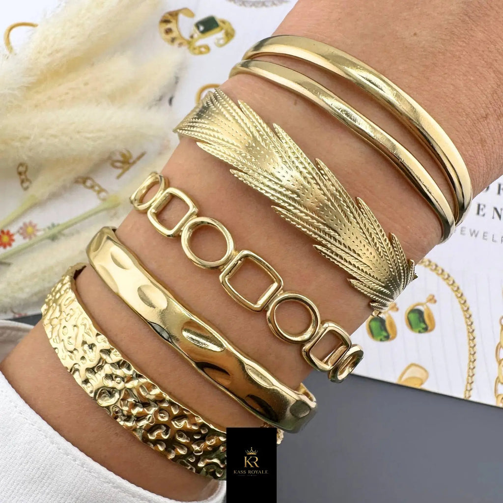 Pulseira Raffiné — Banho de Ouro 18K Kass Royale