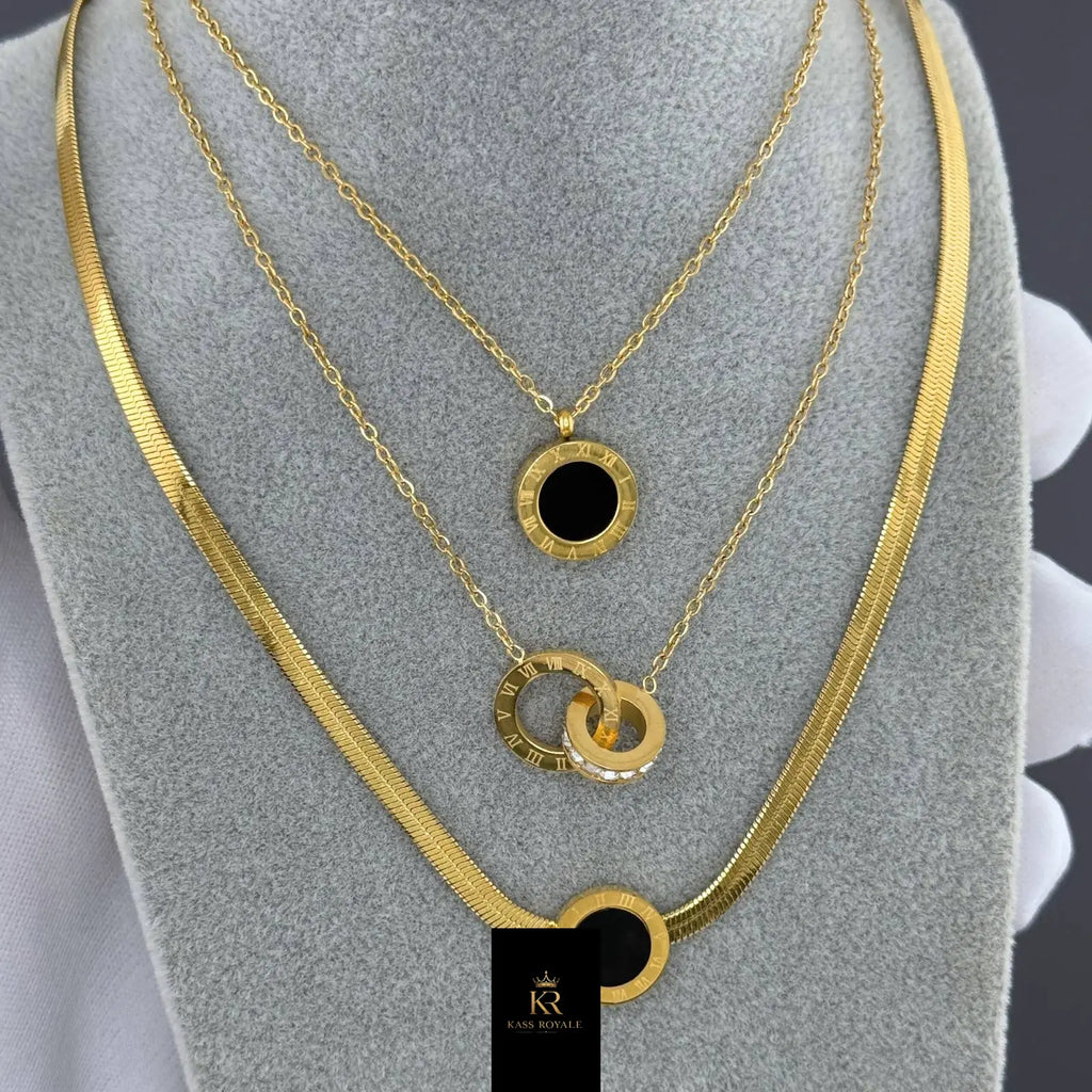 Colar Épure — Banho de Ouro 18K Kass Royale