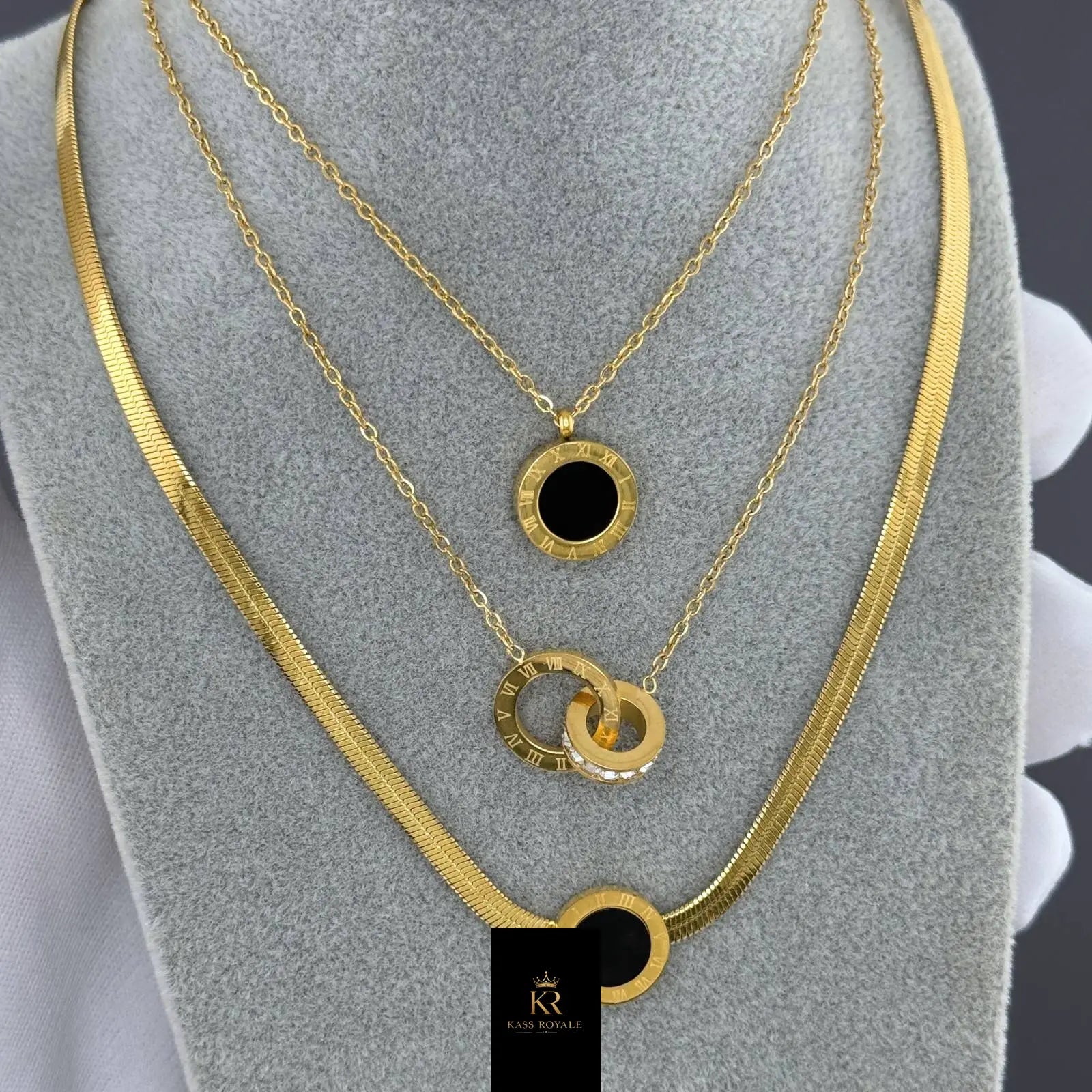 Colar Épure — Banho de Ouro 18K Kass Royale