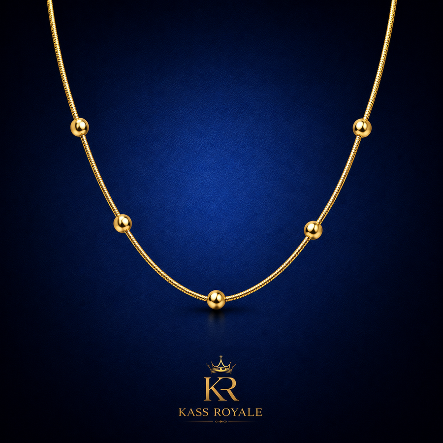 Colar Iconique — Banho de Ouro 18K — Kass Royal