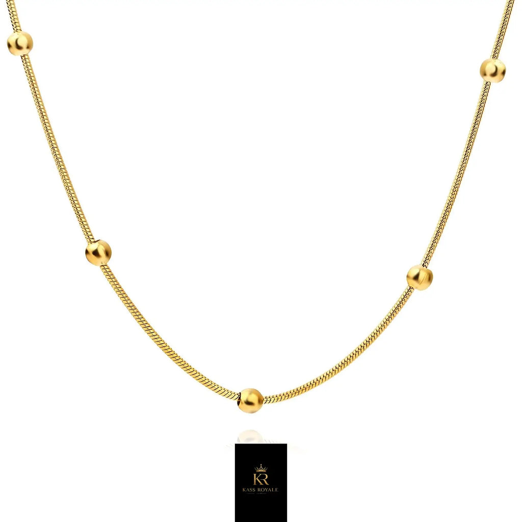Colar Iconique — Banho de Ouro 18K Kass Royale