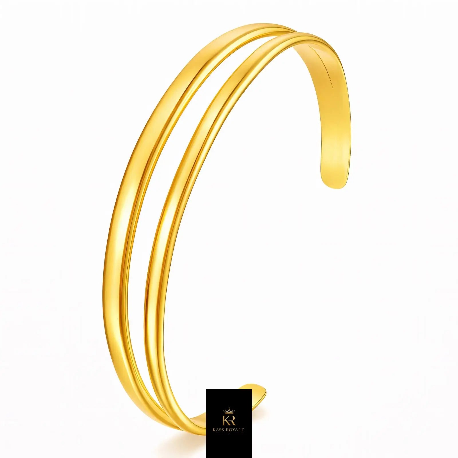 Pulseira Raffiné — Banho de Ouro 18K Kass Royale