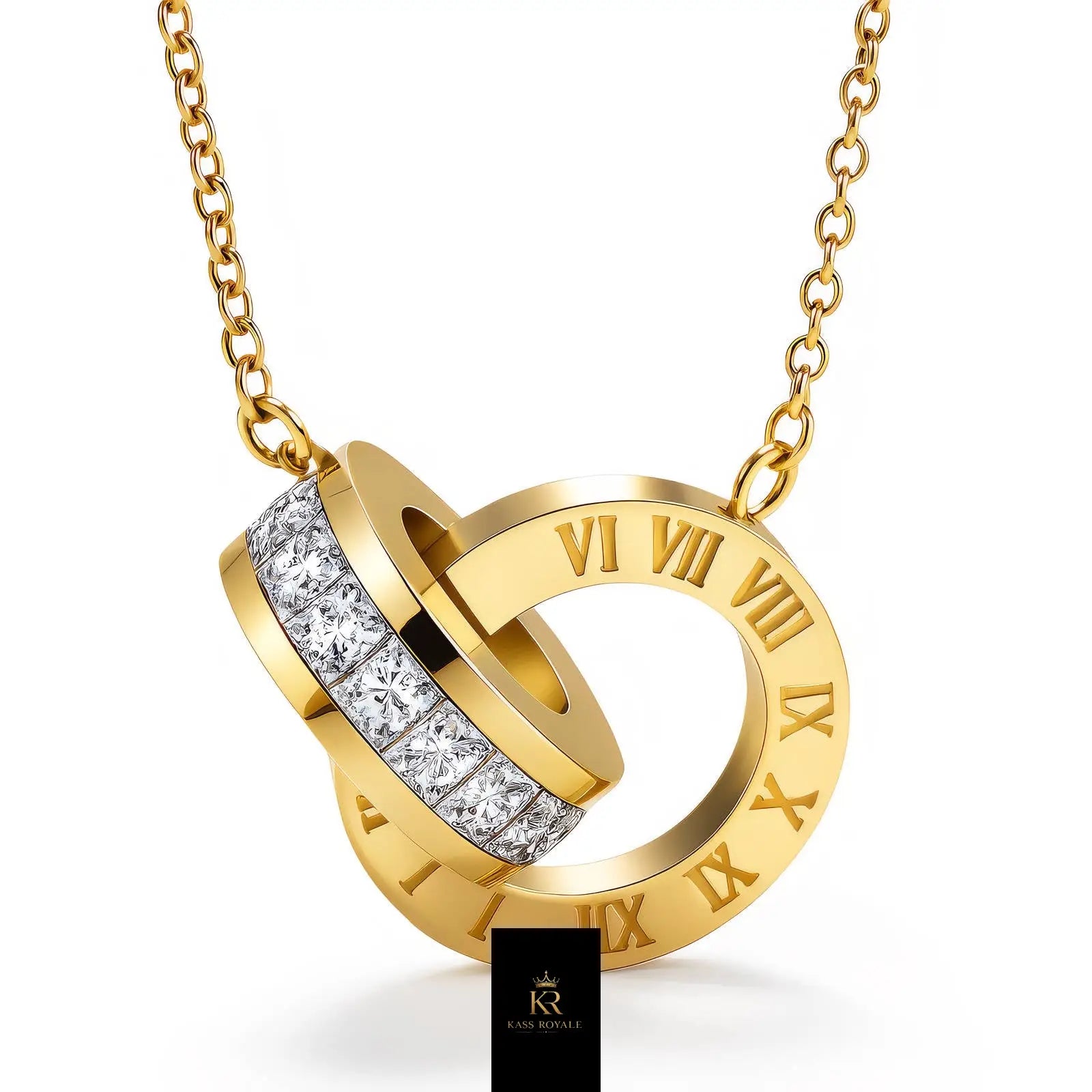 Colar Épure — Banho de Ouro 18K Kass Royale