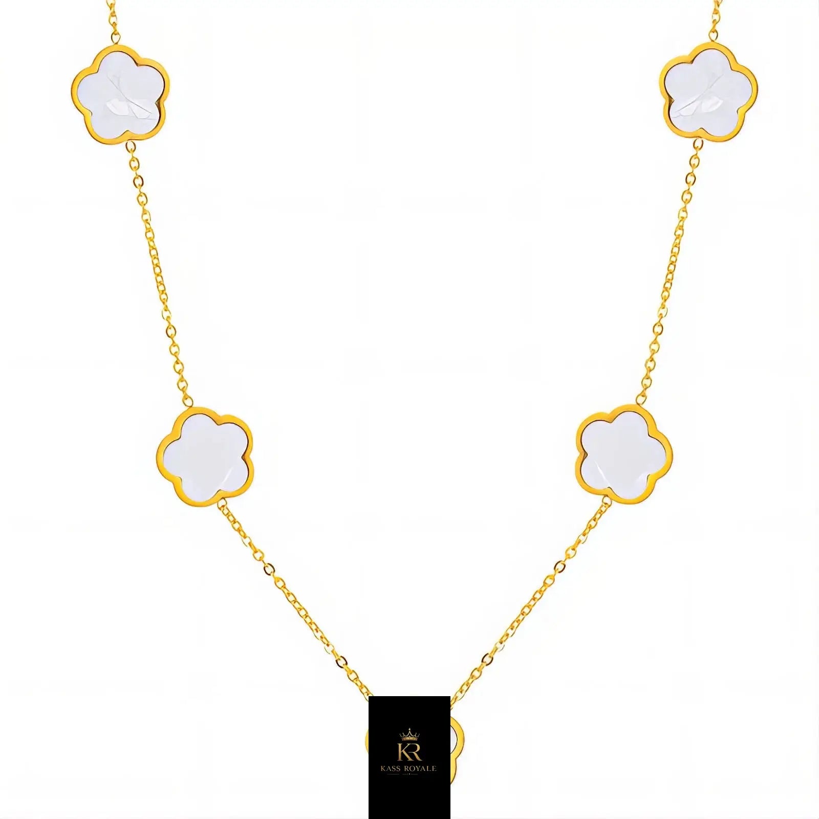 Colar Pétale — Banho de Ouro 18K Kass Royale