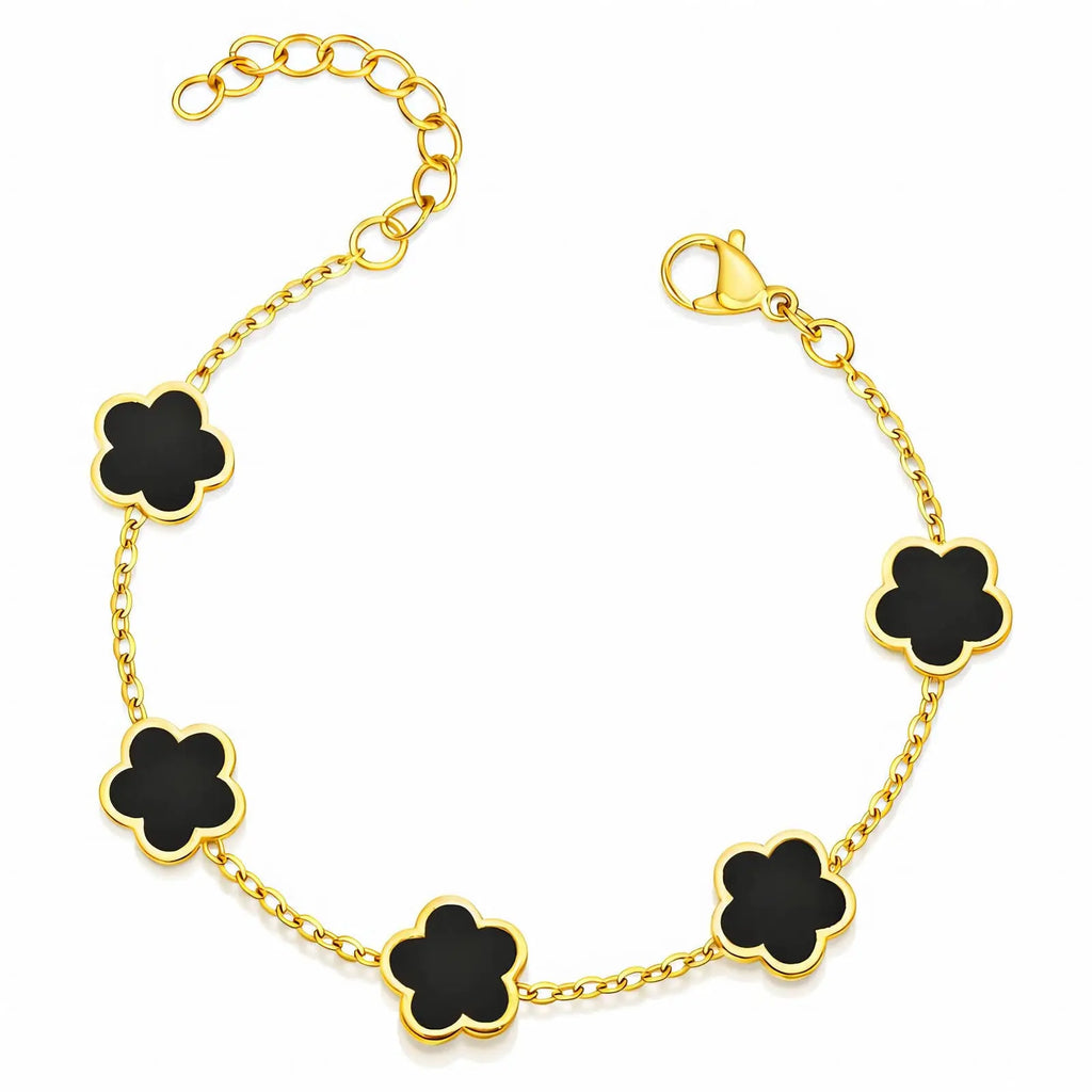 Pulseira Prairie — Flower Meadow · Ouro 18K Kass Royale