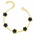 Pulseira Prairie — Flower Meadow · Ouro 18K Kass Royale