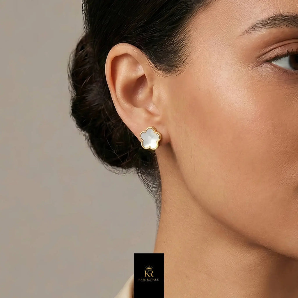 Brincos Bouquet — Banho de Ouro 18K Kass Royale