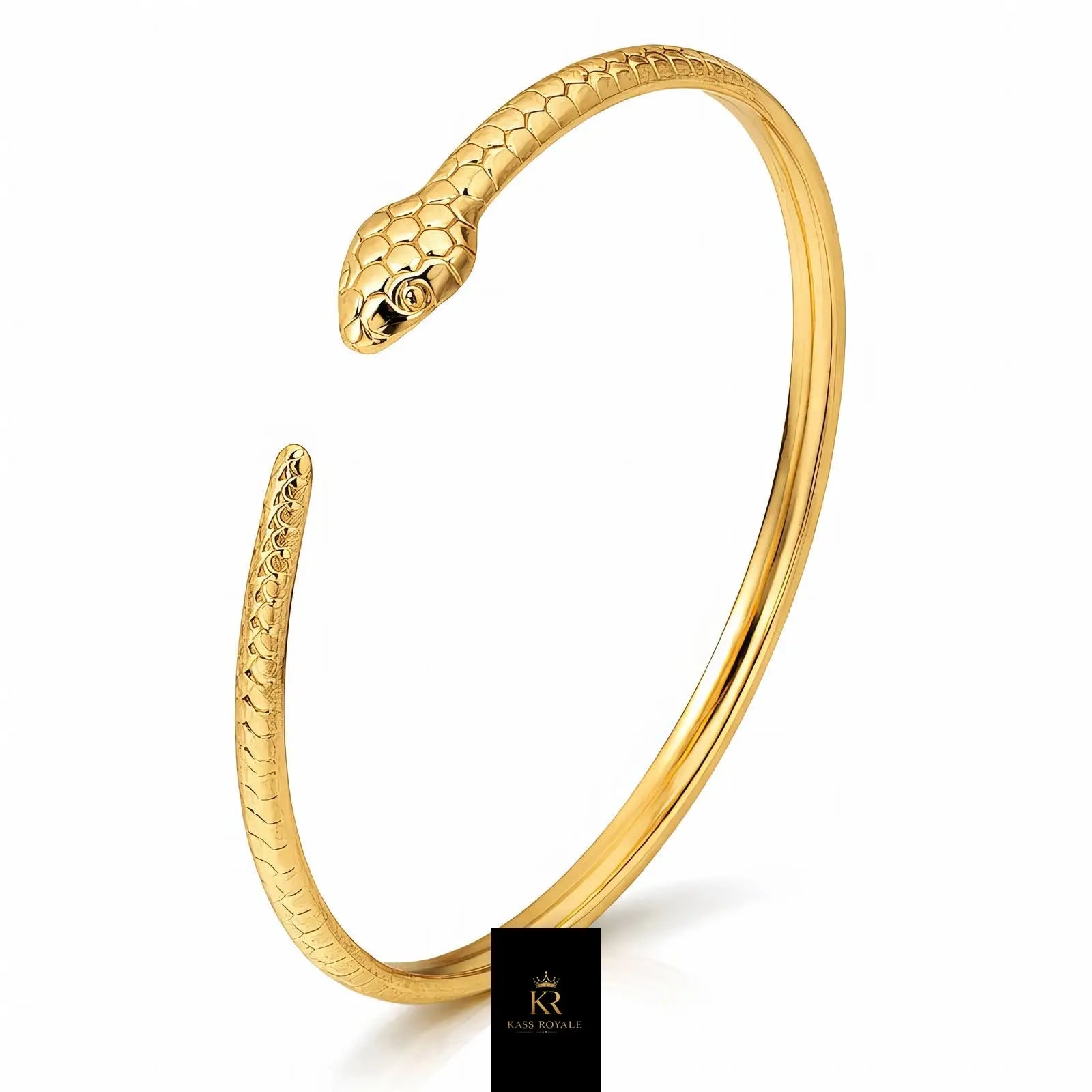 Pulseira Serpentine — Banho de Ouro 18K Kass Royale