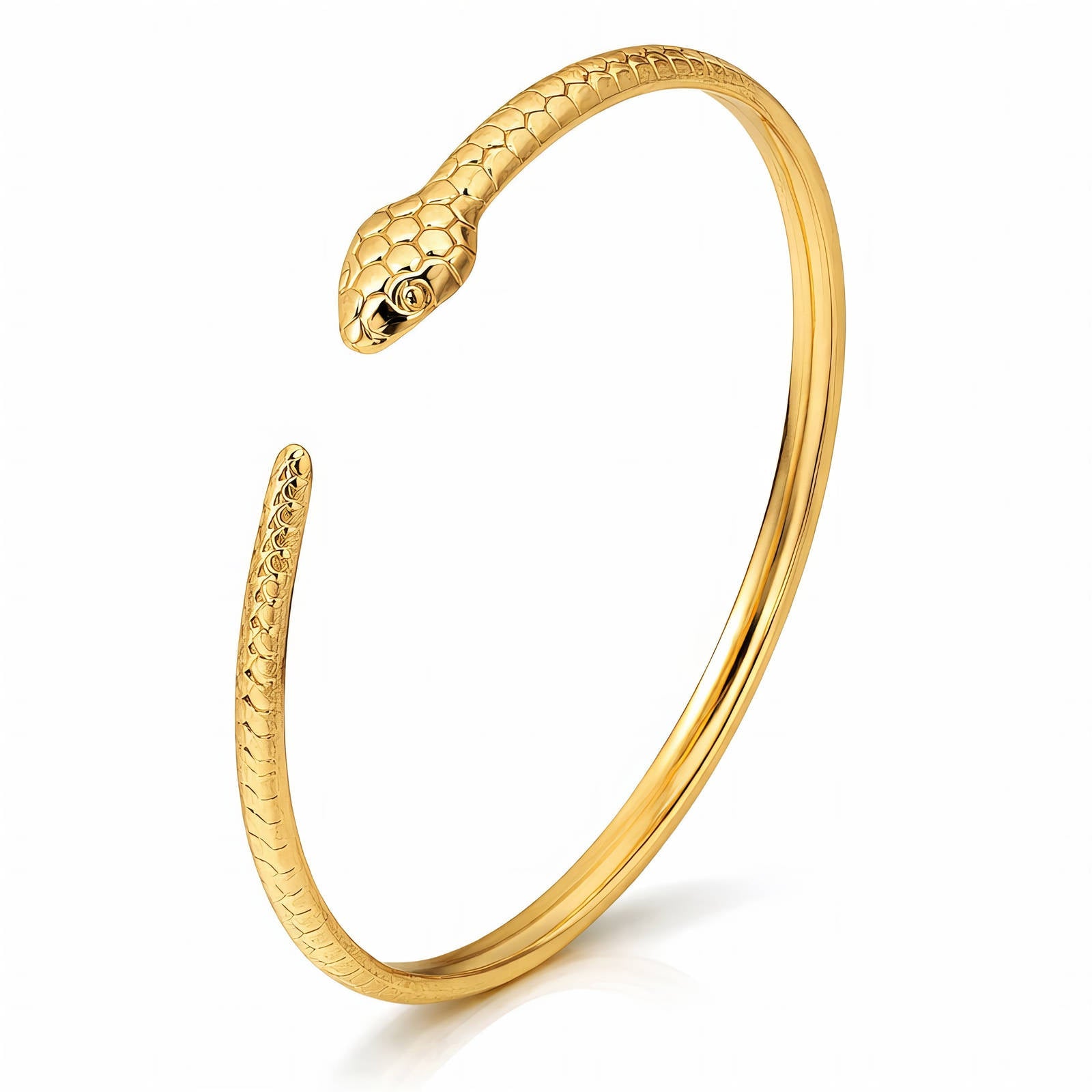Pulseira Cobra — Banho de Ouro 18K Kass Royal Kass Royal Pulseiras Kass Royal
