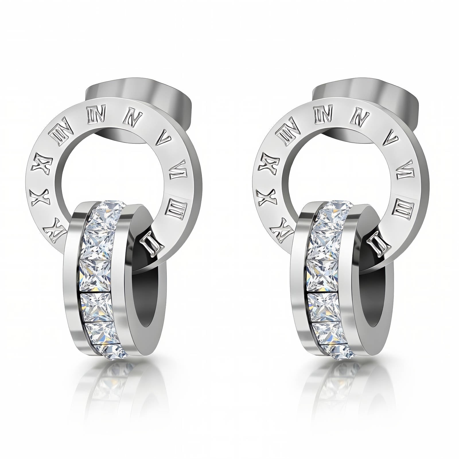 Brincos Nova — Banho de Ouro 18K Kass Royal Kass Royal Brincos Kass Royal