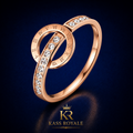 Anel Cosmos — Banho de Ouro 18K