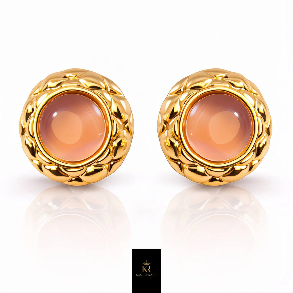 Brincos Toujours Royale — Banho de Ouro 18K Kass Royale