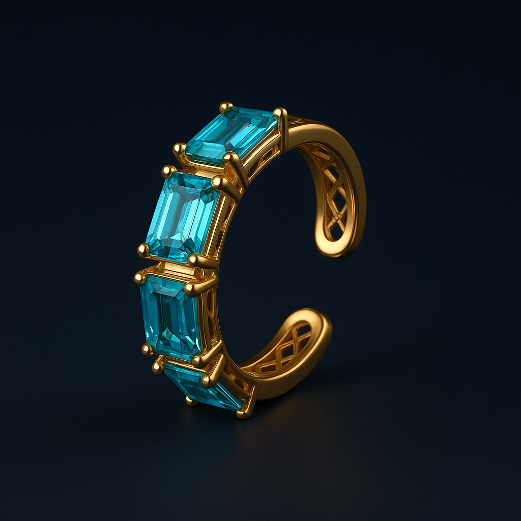 Anel Minimale — Banho de Ouro 18K