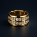 Anel Nude — Banho de Ouro 18K