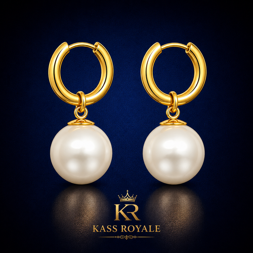 Brincos Opaline — Banho de Ouro 18K — Kass Royal