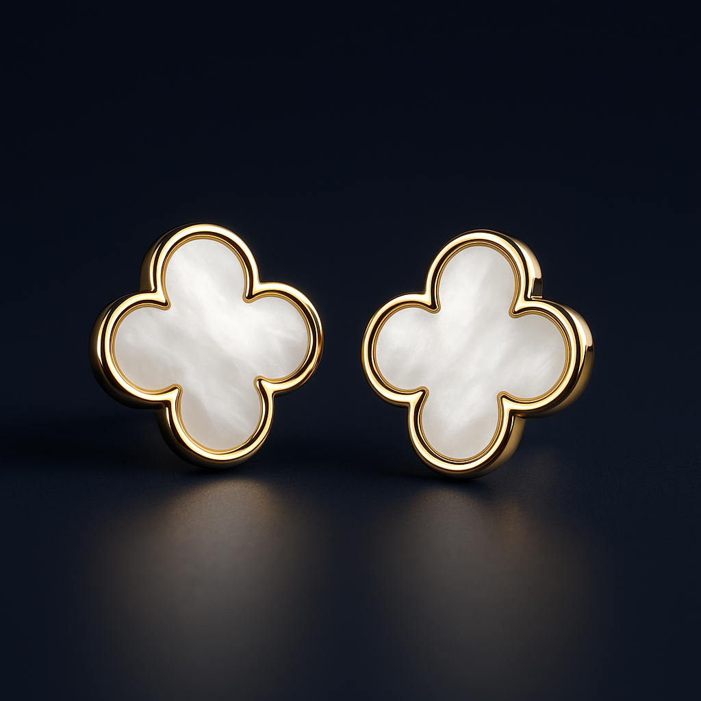 Brincos Bouquet — Banho de Ouro 18K