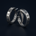 Brincos Nova — Banho de Ouro 18K
