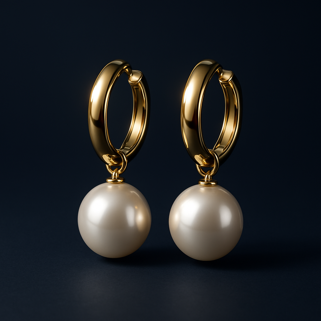 Brincos Opaline — Banho de Ouro 18K
