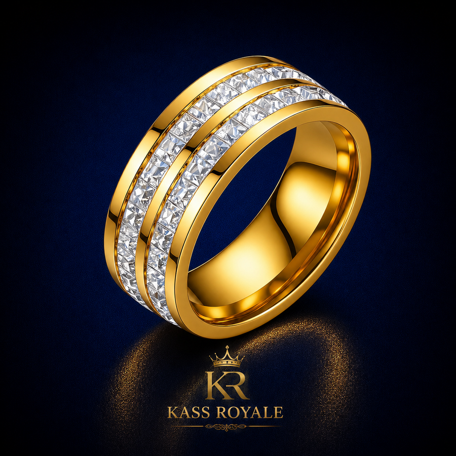 Anel Nude — Banho de Ouro 18K — Kass Royal