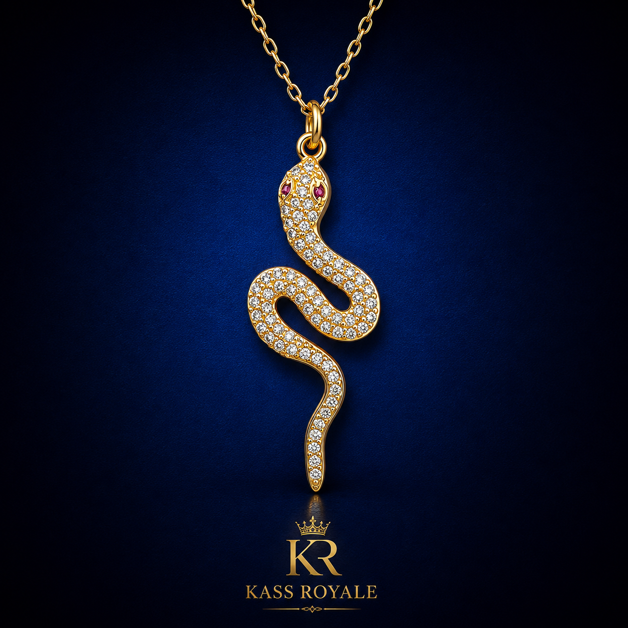 Colar Sinueuse — Banho de Ouro 18K