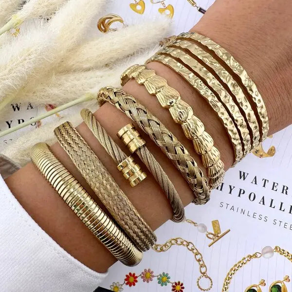 Pulseira Fil d'Or — Banho de Ouro 18K Kass Royale